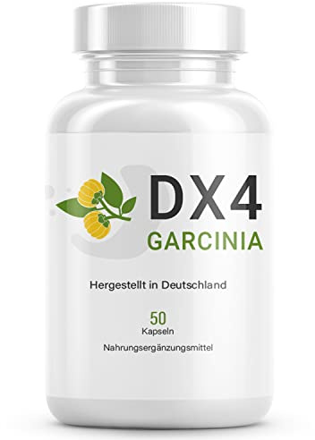 DX4 Garcinia - mit Garcinia Cambogia Extrakt - 50 Kapseln Inhalt (1x)