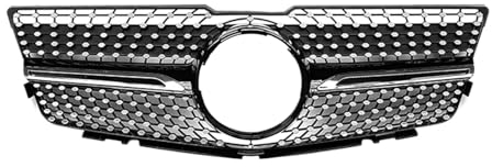 EVURU Kühlergrill Front Grill Für merc&edes Für Benz GLK Klasse X204 2008-2012 GLK250 GLK350 GLK300 Racing Grill Front Grille (Color : Black), d15h514f66