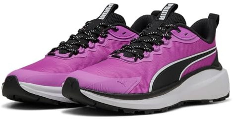 PUMA Skyrocket LITE Trail, Unisex Straßen-Laufschuh, Pure Magenta-PUMA Black,