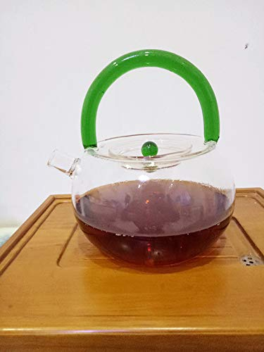 Heißwasserkessel, hitzebeständige kochende Teekanne aus Glas, hohe Temperatur, Glasträger, Topf, elektrischer Keramikherd, kochendes Feuer, 780 m