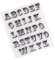 Buchstaben Transparente Stempel Transparente Retro Stempel Mit Buchstaben von A Bis Z Gummidichtungsstempel Großbuchstaben Stempel Für DIY Scrapbooking Fotokarten Albumbasteln