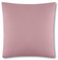 VEL VET HOME VelvetHome Kissenbezug 80x80 cm 1teilig 100% Baumwolle Hohe Qualität Made in EU 1X Kopfkissenbezug 80x80 mit Reißverschluss Kissenhülle 80x80 Puderrosa 80 x 80