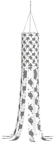 Saisonaler Halloween-Windsack mit Tieren, Meeresschildkröten, Garten-Windsack, Outdoor-Windsack, hängende Windsocke, Heimdekoration