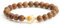 Bracelet tendance en bois de rose naturel avec perles rondes et graines de Bodhi en jade blanc – Taille réglable, richesse, prospérité, abondance, Feng Shui, bonne chance, humeur spirituelle,