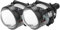 100W 2,5 Zoll Bi-LED-Objektiv 20000LM LED-Projektorlinsen passend for Scheinwerfer H4 H7 9005 9006 High Low Lights Fit for Auto-Motorrad-Nachrüstung(2pcs Black LHD)