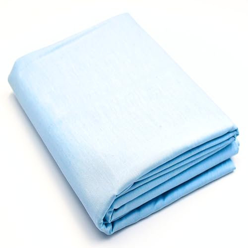 Stoff Virginia Tex, Meterware, Baumwollstoff 100%, große Breite 240 cm, Baumwollstoff 100% Oeko -Tex Standard 100 Unifarben zum Nähen (Hellblau 39, 300 cm)