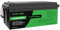 DATOUBOSS Batterie 12V 300Ah LiFePO4, Batterie Lithium avec BMS 200A, 4000-15000 Cycles Profondes, 3840Wh Energie, Prise en Charge en Connexion Série/Parallèle, pour Camping-Car, Système Solaire
