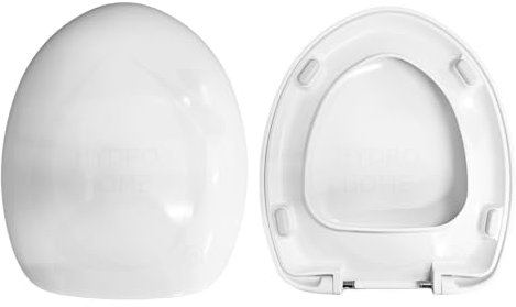 Copriwater Sedile Wc Class 50 Mini Azzurra Come Originale, In Plastica Termoindurente Avvolgente,Colore Bianco MADE IN ITALY