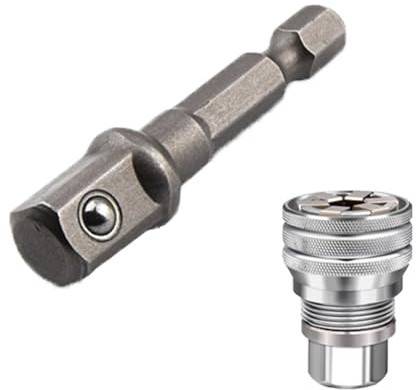Strumento di riparazione universale a bussola, dado a testa esagonale per standard da 10-19 mm, chiave a cricchetto metrica da 3/8-3/4 '' con bulloni, chiave a bussola universale regolabile, set di