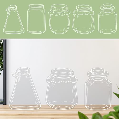 Gosknor 20 Stück Transparente Getrocknete Blumen Lesezeichen, Niedliche Klare Lesezeichen Botanische Probensammlung Bücherhersteller Transparente Blumen Seite für Gepresste Clips Bastelarbeiten