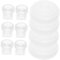 Beavorty 1Set Silicone Diaphragm and Duckbill Valves for Breast Pumps Easy to Clean and Replace Compatible with Momcozy Optimized for Efficient Pumping Prevents Milk Leakage
