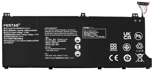FESTAS HB4692Z9ECW-41 - Batería compatible con Honor Magicbook 14 (2019) para Huawei Matebook D 14 (2020) Series NBB-WAE9 NBB-WAE9P NBB-WAH9P NBB-WAQ9R NBLK-WAX9X para ordenador portátil