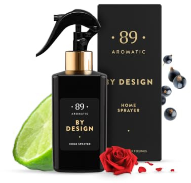 Aromatic • 89 • Room Spray 300 ml Fresh Bergamot, Rose & Currant, Long-Lasting Room Fragrance Spray & Air Freshener for Home, Bedroom & Bathroom, Neutralises Odours, Fresh & Room Perfume