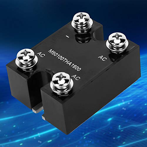 Jeffergarden Modulo Raddrizzatore A Ponte M50100THC1600, Alluminio Trifase 100 A, Alta Potenza per Generatori e Inverter PWM