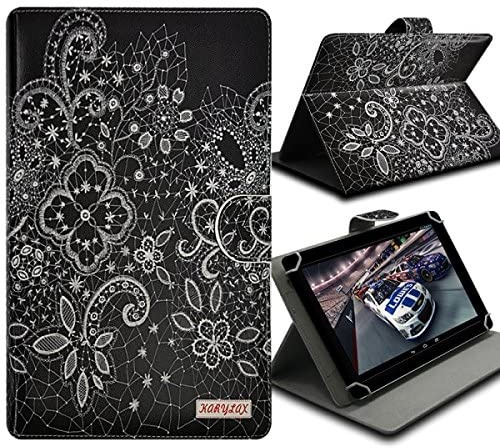 Karylax- Étui de Protection Housse Universel S Motif LM11 pour Tablette LOGICOM 8 E884 (8 Pouces)