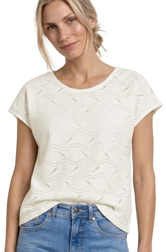 Dropped Shoulder Shirt mit Strukturmix