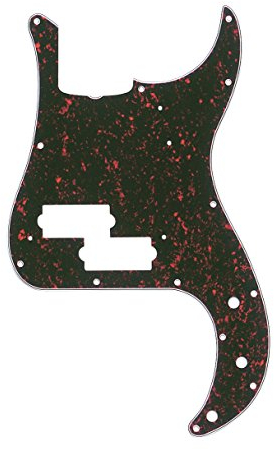 Fender 099-2021-000 4-Ply Tortoise Shell 13-Hole Vintage Mount Precision Bass Pickguard (with Truss Rod Notch)