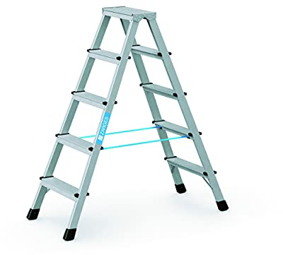 Zarges ZAR41265 Trittstufe, eloxiert, 2 x 5 Sprossen