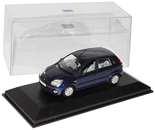 Ford Fiesta Dunkel Blau 5 TÜrer Mk6 2001-2008 1/43 Minichamps Modellauto Modell Auto Sonderangebot