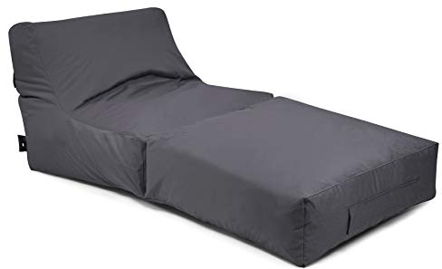 Peak Plus anthrazit Der Outdoor-Sitzsack für den Garten und die Terrasse Ganzjährig Outdoor geeignet