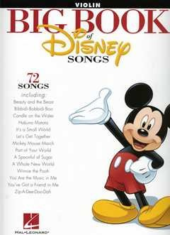 Edition Hal Leonard Big Book of Disney Songs - arrangiert für Violine [Noten/Sheetmusic]