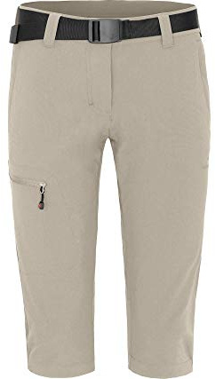 Bergson BARLEE Capri (Slim) | Damen 3/4 Wanderhose - Vielseitige Damen 3/4 Wanderhose im Slim Fit, Normalgrößen, bielastischer 4-Wege-Stretch, schnelltrocknendes dryprotec Gewebe, wasserabweisend, EL