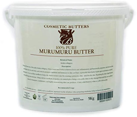 Cosmetic Butters Mystic Moments | Murumuru-Butter, unbehandelte Butter, 5 kg, rein und natürlich, vegan, gentechnikfrei