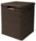 Ondis24 Aufbwahrungsbox Madera Mini Holz-Optik 90L abschließbar Truhe Kissenbox (Braun)