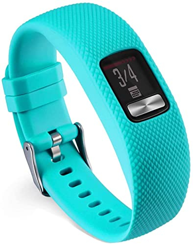 Axcellent Kompatibel mit Garmin Vivofit 4 Bands, Silikon Ersatz Uhrenarmband für Garmin Vivofit 4 Activity Tracker, Sport Buntes Armband für Vivofit 4 Smartwatch Frauen Männer groß klein