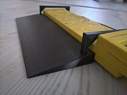 Generisch Auffahrrampe Auffahrhilfe Rampe für Wohnwagen-WohnmobileWaagen (z.B.Reich) (M), Anthrazit