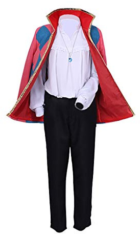 Howl's Moving Castle Cosplay Costume Howl Pendragon Jacket Suit Outfit