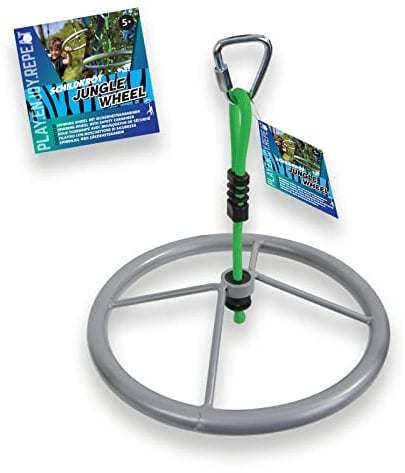 Schildkröt Jungle Spinning Wheel, Jungle Line Zubehör, großes Ninja Wheel aus Metall für Kinder und Erwachsene, Ninja Line Zubehör