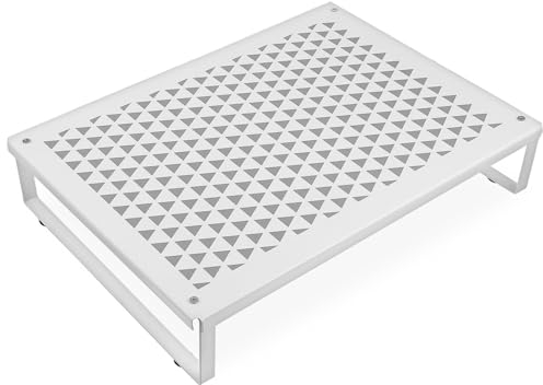 Veemoon Soporte De Escritorio Cocina Pan Soporte Encimera De Cocina Organizador Microondas Soporte De Estante Horno De Microondas Rack Sartenes Rack Microondas Rack Rack De Almacenamiento