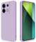 GiiYoon Funda para Xiaomi Redmi Note 13 Pro 5G/Poco X6 5G, Case de Silicona Suave de TPU Carcasa Protector de Goma Fexible Prueba Liviano y a Delgado de Golpes Antirrayas para Teléfono (Violeta)