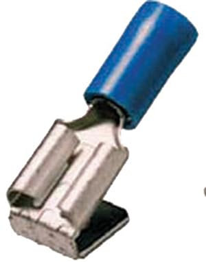Intercable 180903 Flachstecker mit Abzweig Steckbreite: 6.30mm Steckdicke: 0.80mm Teilisoliert Blau