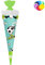 alles-meine.de GmbH Bastelset - Schultüte Farbe & Größe wählbar 70/85 / 100 cm - Fussball - Farbe frei wählbar - Bastelschultüte - Zuckertüte zum selber Basteln Bemalen Bek..