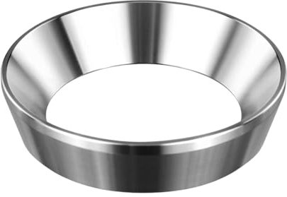 58mm Espresso Dosing Funnel, Amlits Stainless Steel Coffee Dosing Ring Compatible with 58mm Portafilter (58mm)