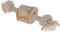 Kerbl Pet Hantel S, Jute/Baumwolle, mit Kaffeeholz, 20 cm