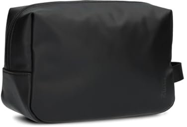 Zwei Kulturbeutel zum Aufhängen Cargo CAN50 wasserfeste Kosmetiktasche für Damen & Herren, Reise-Organizer-Kulturtasche mit Haken, Schmuckfach, Innentaschen & Stiftflöten, 3 Liter, 25 cm (Black)