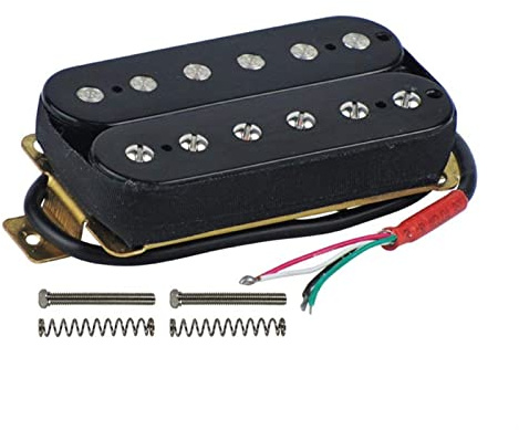 E-Gitarren-Humbucker Alnico V Pickup schwarz Zubehör(1PCS 52MM)