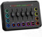 Yunnaty Mixer audio per gaming, mixer per PC streaming RGB con interfaccia microfono XLR, controllo volume, alimentazione phantom da 48 V per podcast