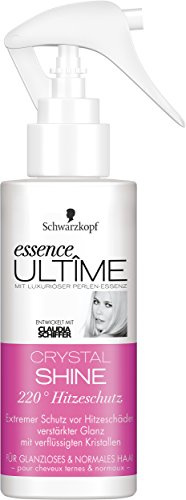 essence ULTÎME Crystal Shine 220° Hitzeschutz, 3er Pack (3 x 100 ml)