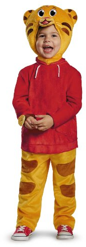 Daniel Tiger's Neighborhood Daniel Tiger Deluxe Child Toddler Costume (Large)
