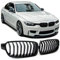 Carparts-Online 22333 Sport Kühlergrill Nieren Schwarz glänzend
