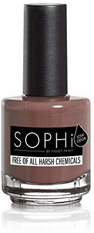 SOPHi Non Toxic Low Odour Cruelty Free Vegan Nail Polish Matte, bisque mauve (Boyfriend Abroad)