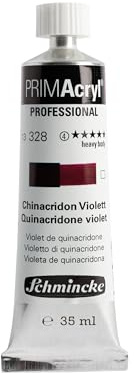 Schmincke PRIMAcryl Professional Chinacridon Violett 35 ml Tube, 13 328 009