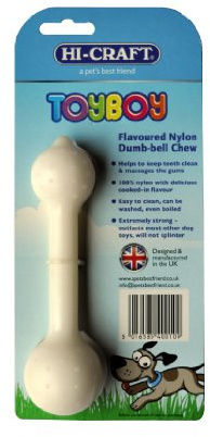 Hi-Craft Toyboy Dumb-bell Flavoured Nylon Chew
