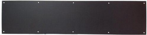 Don-Jo 90 Metal Kick Plate, Oil Rubbed Bronze Finish, 30 Width x 6 Height, 3/64 Thick