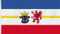 normani TOP QUALITÄT !! Fahne Flagge, Grösse: ca. 90x150 cm, Ordentliche Stoffqualität - Stoffgewicht ca. 110 gr/m2 Farbe Mecklenburg Vorpommern