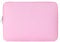 RAINYEAR 15.6 Inch Laptop Sleeve Protective Case Soft Carrying Zipper Bag Cover Compatible with 15.6 Notebook Computer Ultrabook Chromebook(Pink)